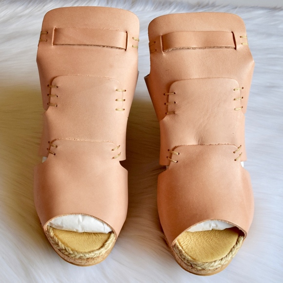 Free People Vachetta Rose Wedge - Picture 2 of 8